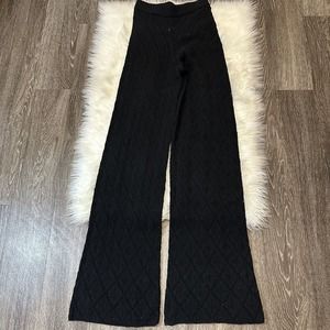 DISSH Black Wide Leg Pants